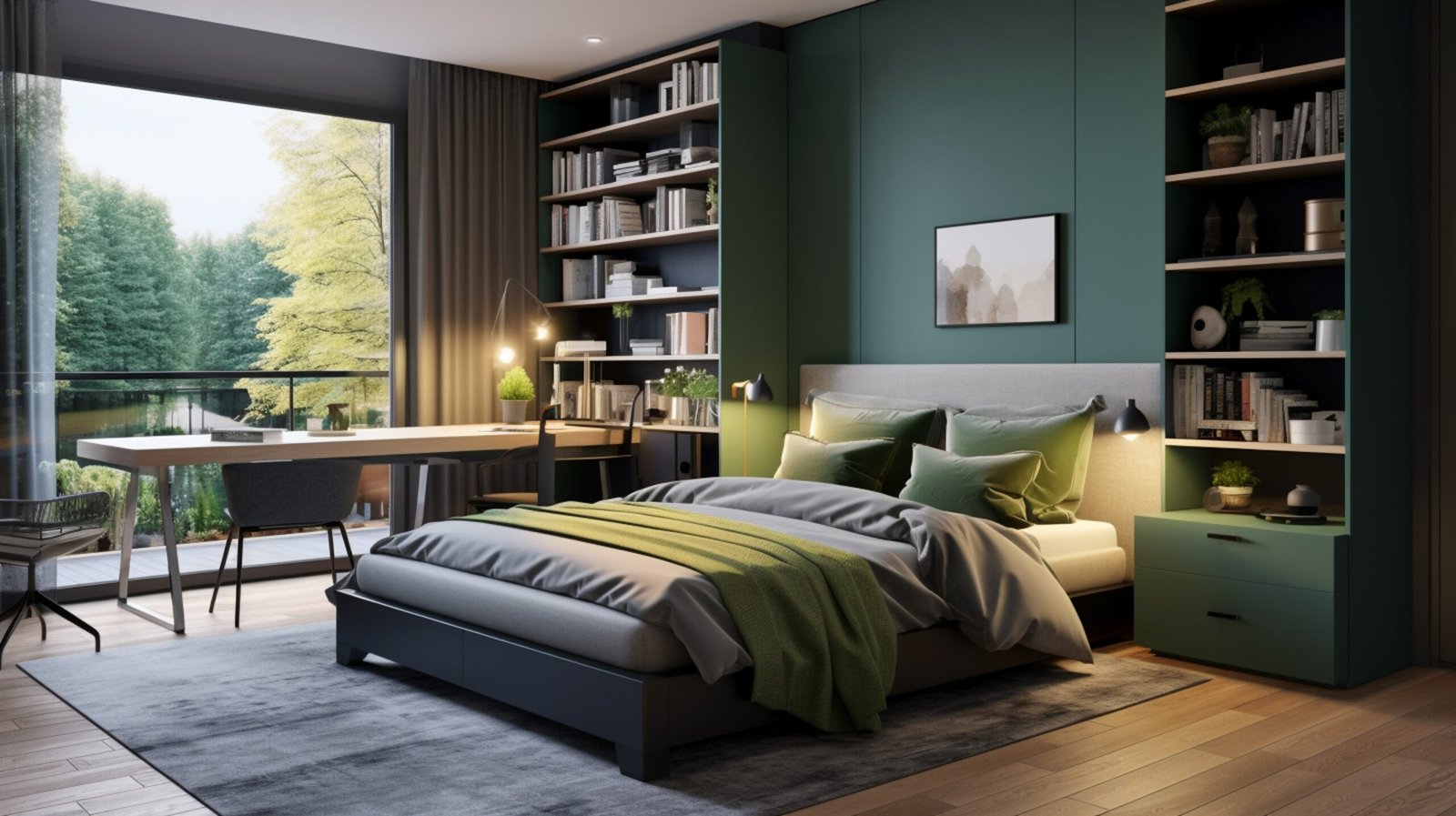 Convertible Desk Bed: 5 Best Ways to Save Space (Guide) 1 Convertible desk bed 6 scaled Your Home Review