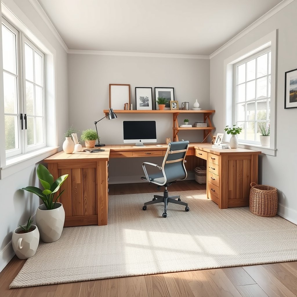 Farmhouse Desk: 10 Ultimate Steps For An Amazing Workspace In 2026 1 farmhouse desk product view