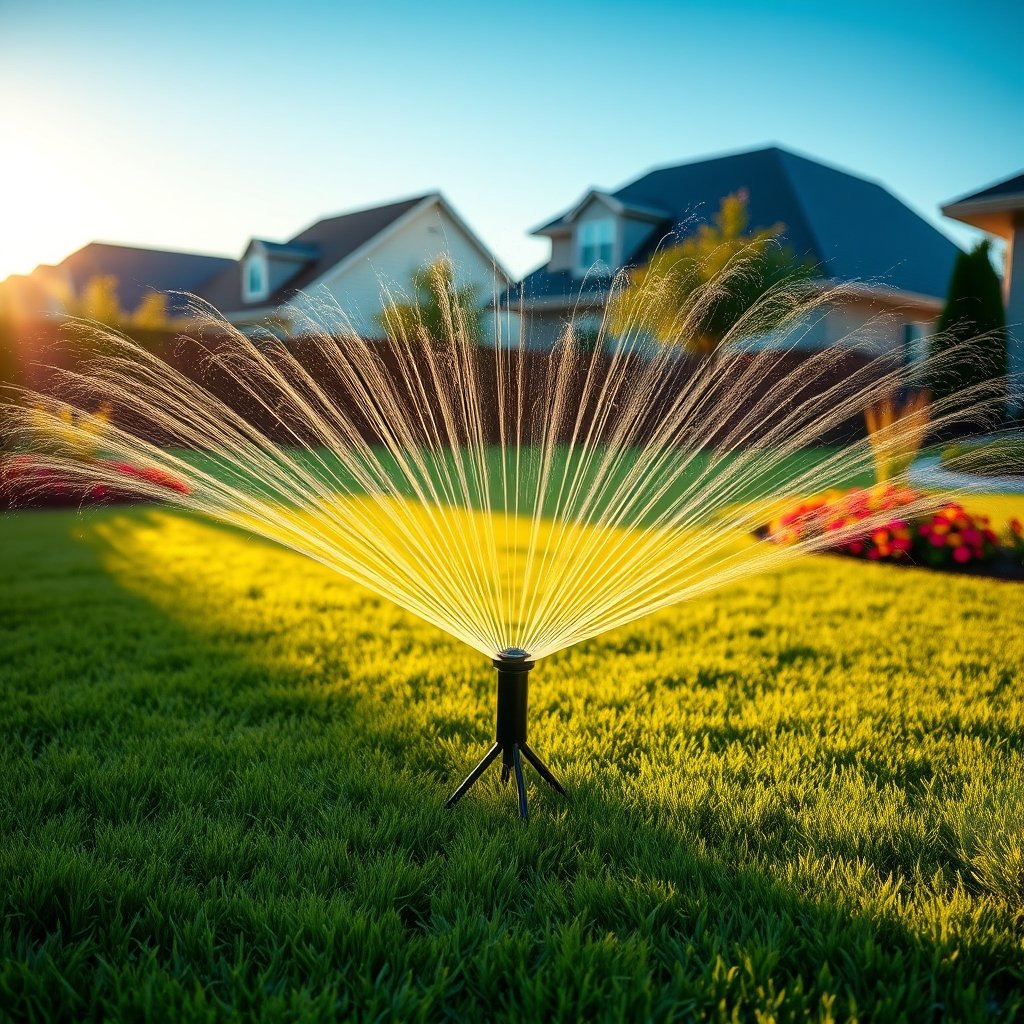 oscillating sprinkler product view