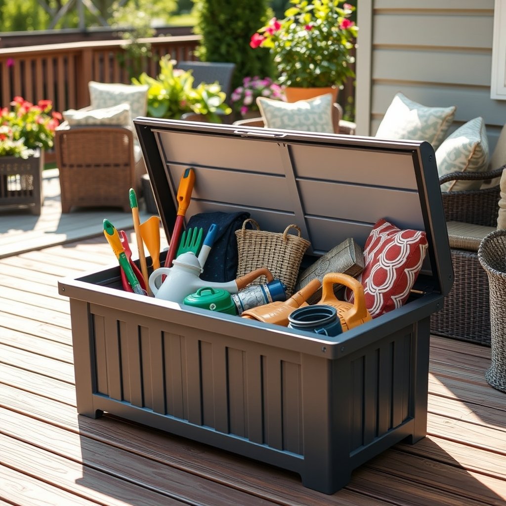 Deck Box: 10 Ultimate Steps For Amazing Outdoor Organization 2026 2 deck box in action
