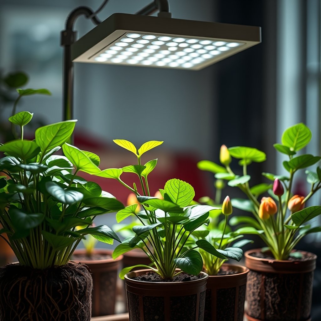 LED Growlight: 7 Ultimate Steps For Amazing Plant Growth In 2026 2 LED growlight in action