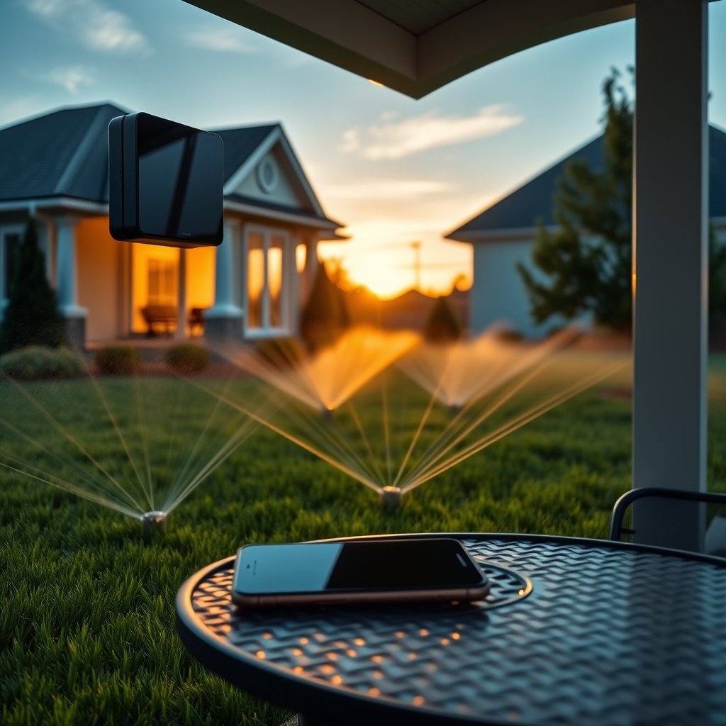 smart sprinkler product view