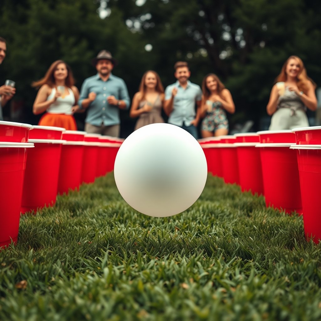 Giant Pong: 10 Ultimate Steps For Amazing Fun In 2026 2 giant pong in action