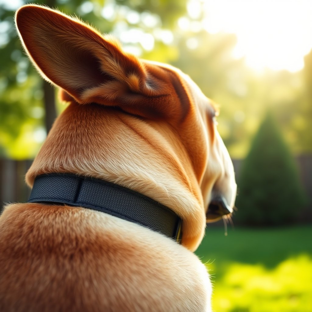 flea collar in action
